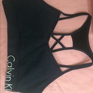 CK sport bra